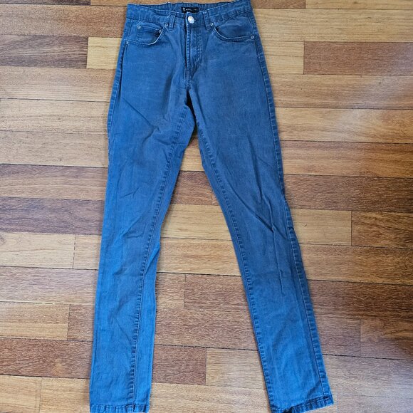 American Tall – Size 28/36 Iron Grey –Carman TAPERED Fit Five Pocket Mens Pants - Picture 6 of 10